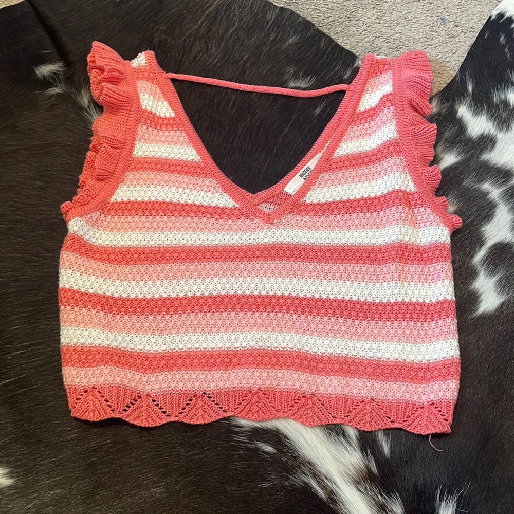 Crochet Cropped Tank